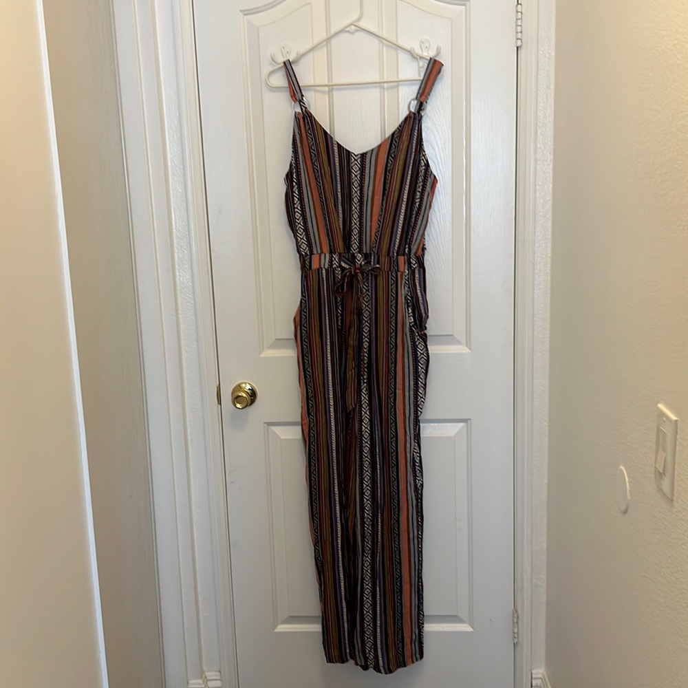 Wide leg jumpsuit